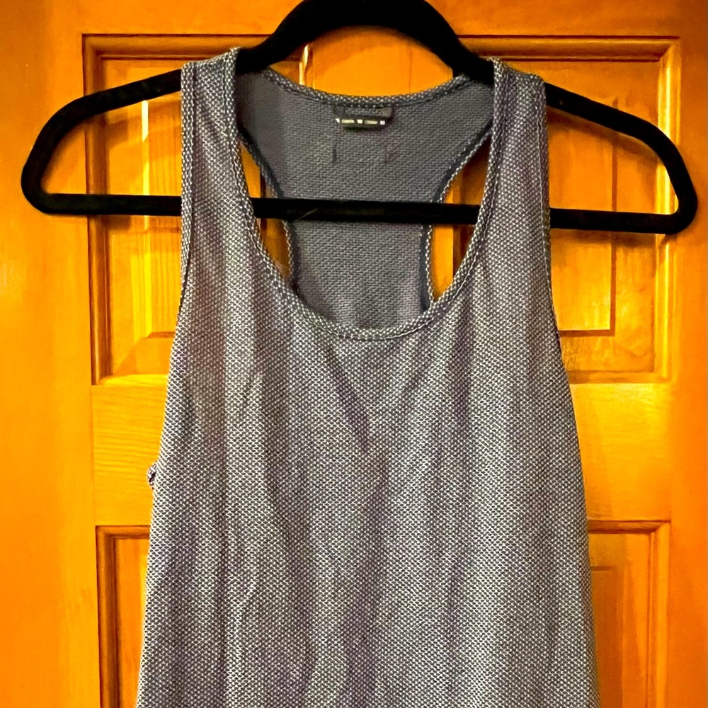 Giselle Navy Blue & White training top size 10